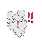 ネズミとハムの日常（個別スタンプ：5）