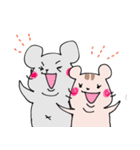 ネズミとハムの日常（個別スタンプ：10）