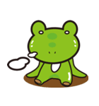 Attitude to life for four frog（個別スタンプ：13）