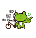 Attitude to life for four frog（個別スタンプ：21）