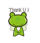 Attitude to life for four frog（個別スタンプ：22）