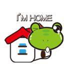 Attitude to life for four frog（個別スタンプ：24）
