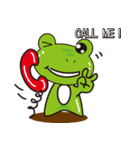 Attitude to life for four frog（個別スタンプ：30）