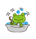 Attitude to life for four frog（個別スタンプ：39）