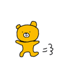 ゆるかわクマ（個別スタンプ：7）