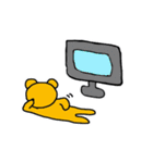 ゆるかわクマ（個別スタンプ：9）