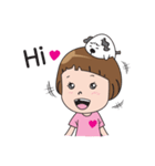 Small Cheeky Girl（個別スタンプ：1）