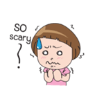 Small Cheeky Girl（個別スタンプ：5）