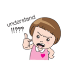 Small Cheeky Girl（個別スタンプ：6）