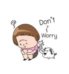 Small Cheeky Girl（個別スタンプ：8）