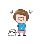 Small Cheeky Girl（個別スタンプ：12）