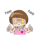 Small Cheeky Girl（個別スタンプ：21）
