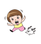 Small Cheeky Girl（個別スタンプ：23）