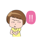 Small Cheeky Girl（個別スタンプ：24）