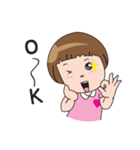 Small Cheeky Girl（個別スタンプ：26）