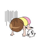 Small Cheeky Girl（個別スタンプ：30）