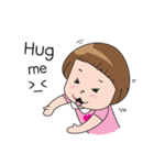 Small Cheeky Girl（個別スタンプ：35）