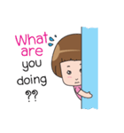 Small Cheeky Girl（個別スタンプ：36）