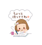 前髪短めな女の子のやさしいスタンプ（個別スタンプ：32）