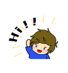 ちっちゃい男の子（個別スタンプ：13）