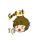 ちっちゃい男の子（個別スタンプ：14）