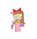 着物姫（個別スタンプ：5）