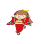 着物姫（個別スタンプ：13）