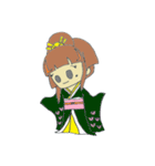 着物姫（個別スタンプ：15）