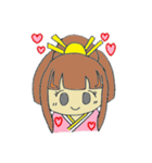 着物姫（個別スタンプ：22）