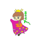 着物姫（個別スタンプ：23）
