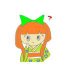着物姫（個別スタンプ：35）