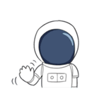 Astronaut ＆ Aquanaut（個別スタンプ：17）