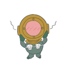 Astronaut ＆ Aquanaut（個別スタンプ：26）