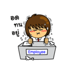 OH Big Head : In The Working Day（個別スタンプ：3）