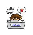 OH Big Head : In The Working Day（個別スタンプ：24）