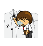 OH Big Head : In The Working Day（個別スタンプ：39）