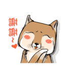 Orange comic-Tibetan Fox's true feelings（個別スタンプ：11）