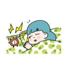 Girl's little trivial life（個別スタンプ：1）