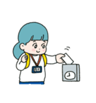 Girl's little trivial life（個別スタンプ：10）