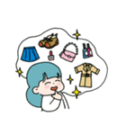 Girl's little trivial life（個別スタンプ：22）