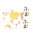 ほっこり三毛猫さん（個別スタンプ：17）