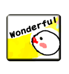 しらたまっ！ぷにゅるんっ（個別スタンプ：32）