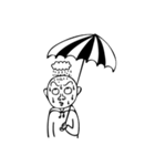 日常的なことを非日常的な顔で言う奴ら（個別スタンプ：13）