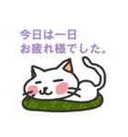 敬語のネコさん（個別スタンプ：38）