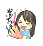 そばかすちゃんの日常♡（個別スタンプ：7）