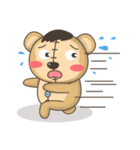 Teddy monkey（個別スタンプ：11）