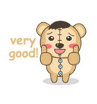 Teddy monkey（個別スタンプ：17）