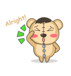 Teddy monkey（個別スタンプ：21）