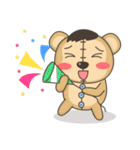 Teddy monkey（個別スタンプ：35）