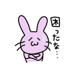 日常生活うさぎ（個別スタンプ：4）